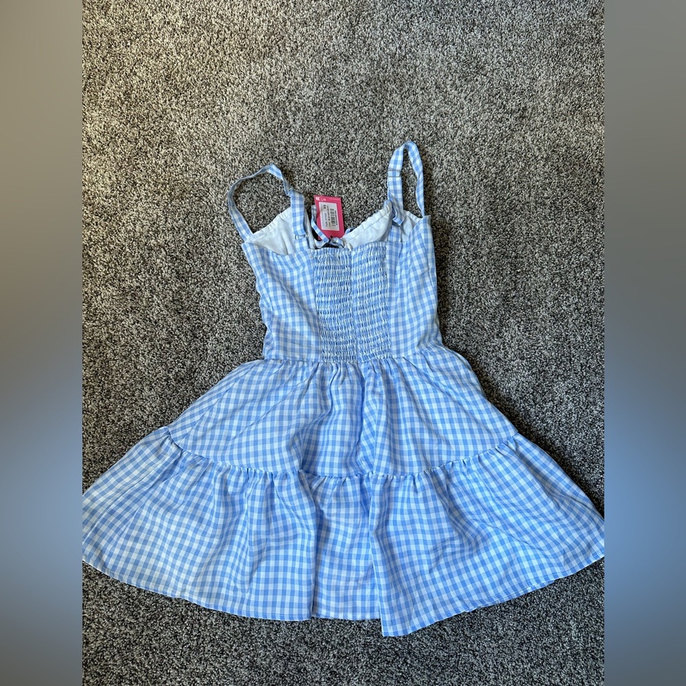 Edikted Basil Cotton Gingham Minidress NWT SIZE XS - Picture 5 of 7